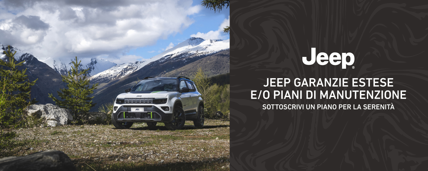 JEEP | IL TUO PIANO PER LA SERENITÀ