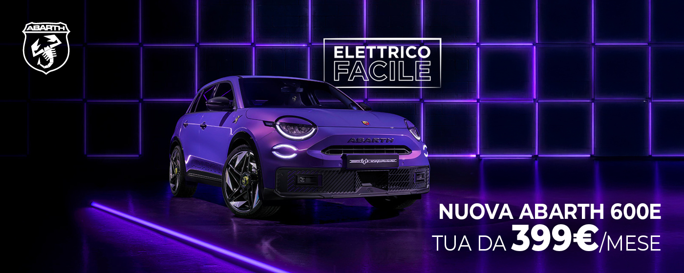 NUOVA ABARTH 600E | PROMO DEL MESE