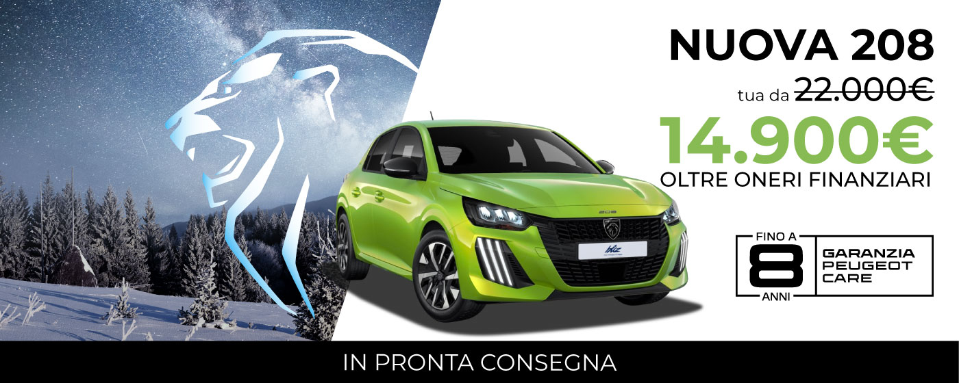 NUOVA PEUGEOT 208 | PROMO DEL MESE