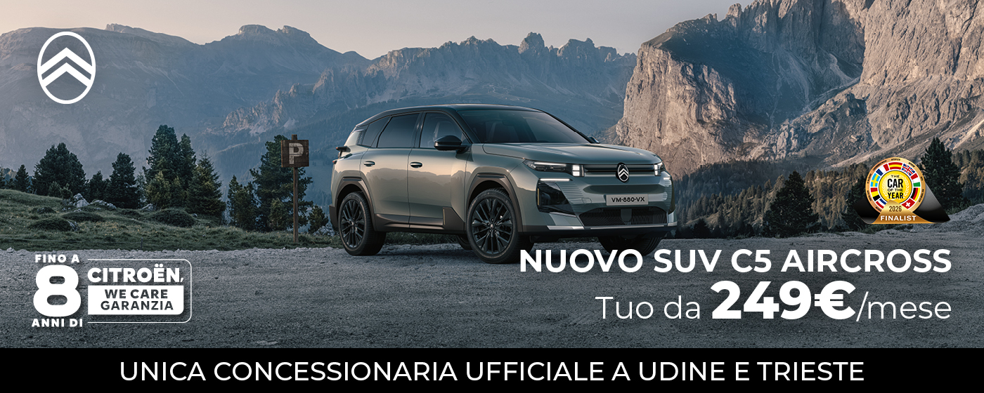 NUOVO SUV C5 AIRCROSS | PROMO DEL MESE
