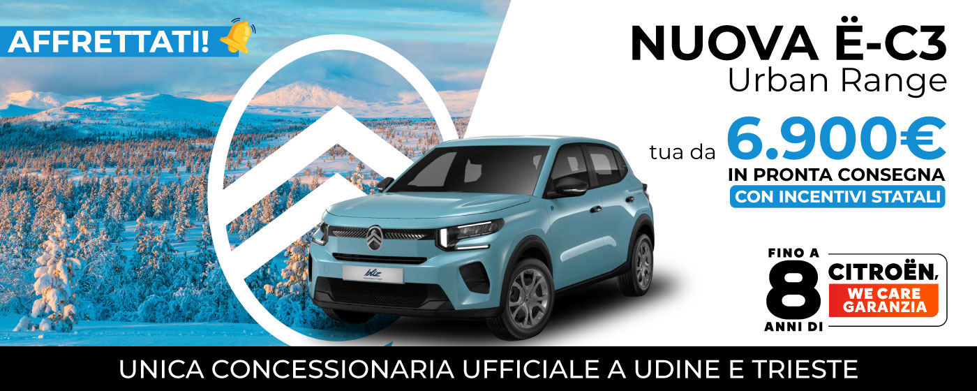 NUOVA CITROËN C3 | PROMO DEL MESE