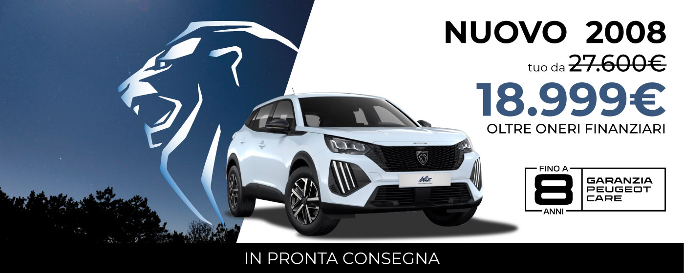 NUOVO PEUGEOT 2008 | PROMO DEL MESE