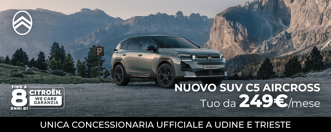 NUOVO SUV C5 AIRCROSS | PROMO DEL MESE
