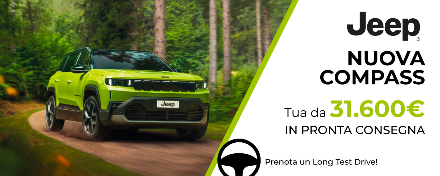 NUOVA JEEP COMPASS | PROMO DEL MESE