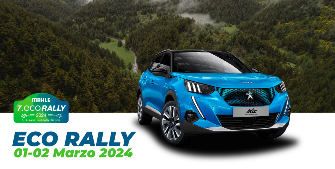 MAHLE ECO RALLY 2024 | Peugeot e-2008 in gara con la Scuderia Gorizia Corse