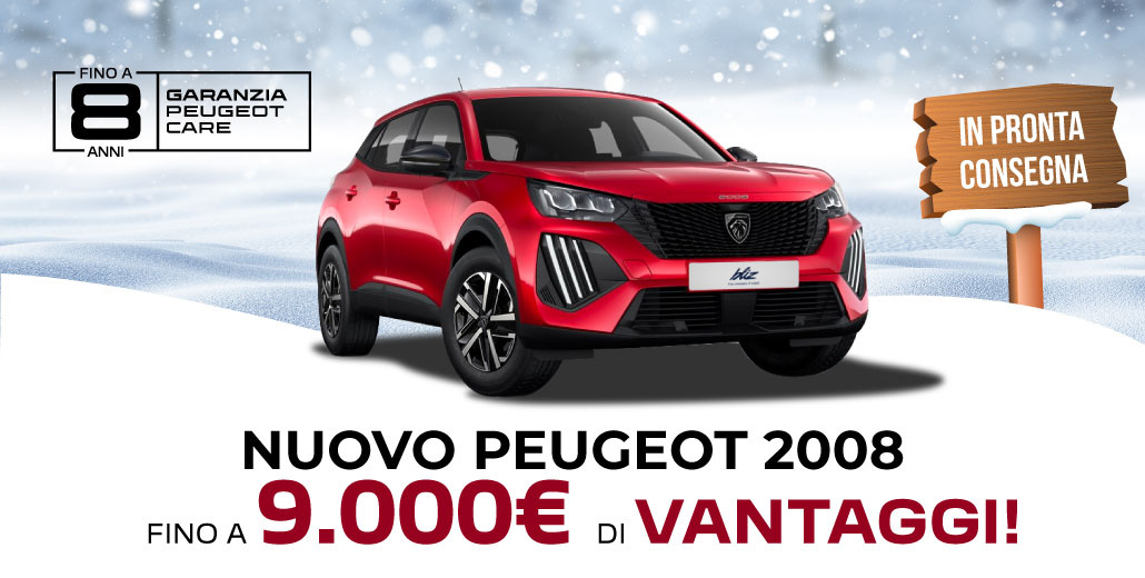NUOVO PEUGEOT 2008 | FINO A 9.000€ DI VANTAGGI
