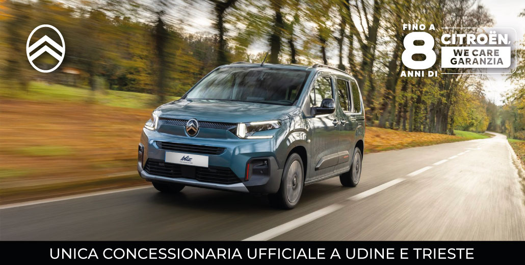 NUOVO CITROËN BERLINGO | TUO DA 249€/MESE