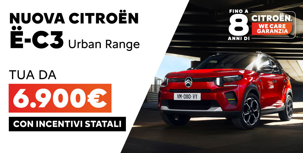NUOVA CITROËN C3 | TUA DA 6.900€
