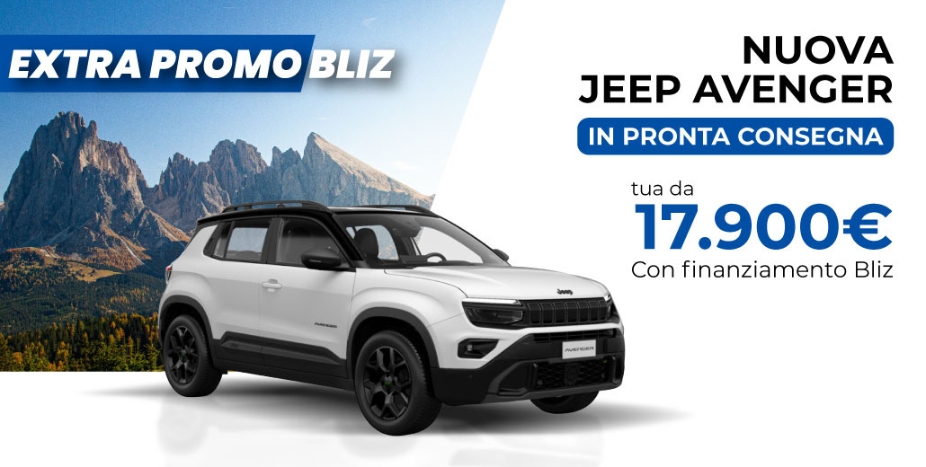NUOVA JEEP AVENGER | TUA DA 17.900€