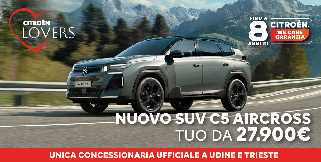 NUOVO SUV CITROËN C5 AIRCROSS