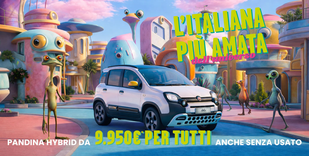 FIAT PANDINA HYBRID | TUA DA 9.950€ PER TUTTI ANCHE SENZA USATO