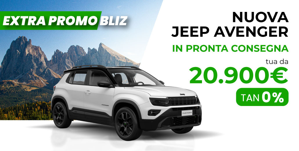 NUOVA JEEP AVENGER | TUA DA 20.900€