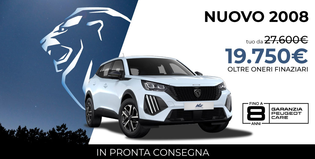 NUOVO PEUGEOT 2008 | TUO DA 19.750€