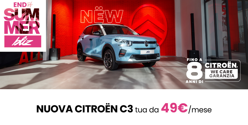 NUOVA CITROËN C3 | TUA DA 49€/mese