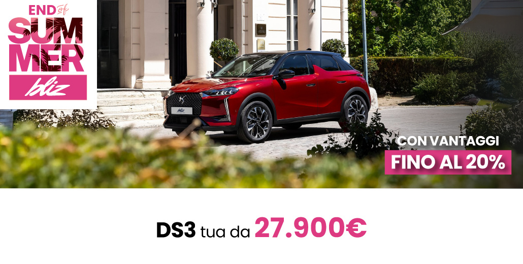DS 3 | TUA DA 27.900€ o 200€ al mese
