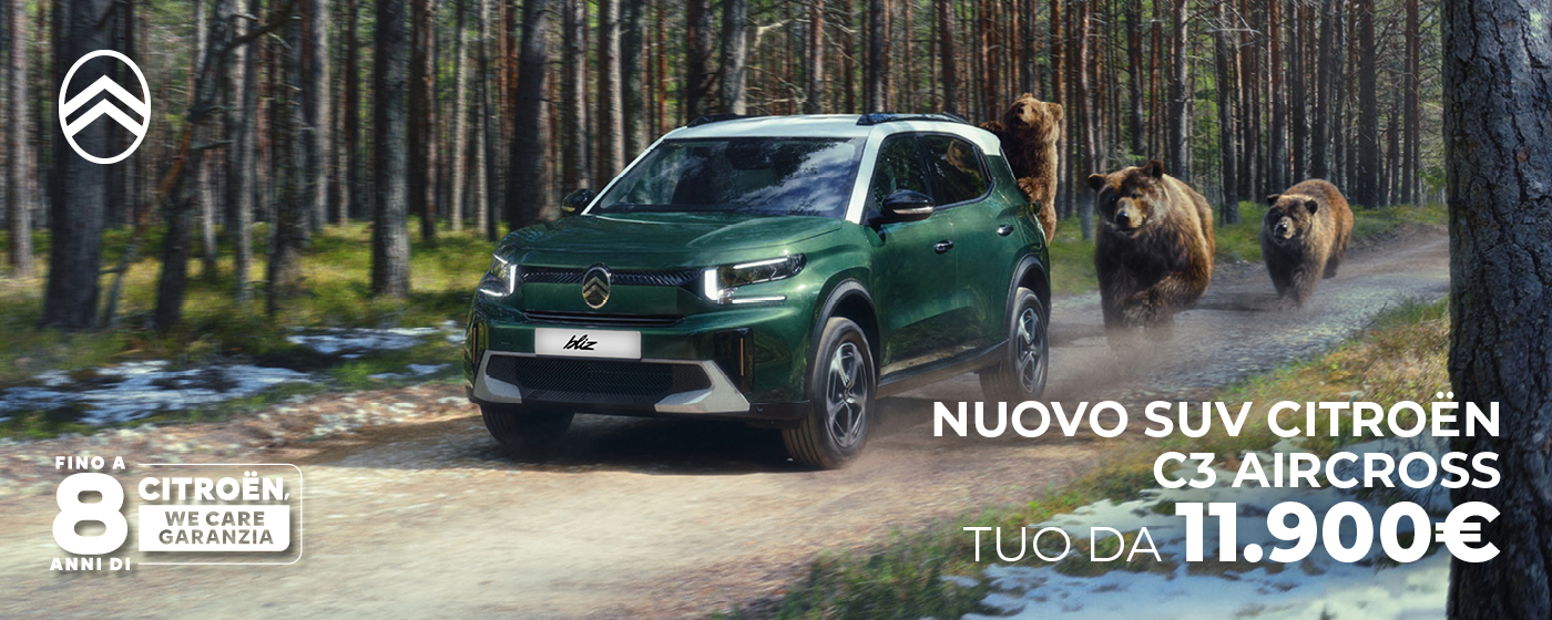 NUOVO SUV C3 AIRCROSS | PROMO DEL MESE