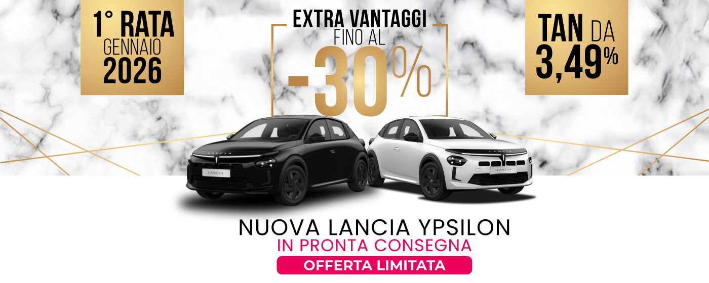 Nuova Lancia Ypsilon | Offerta limitata!