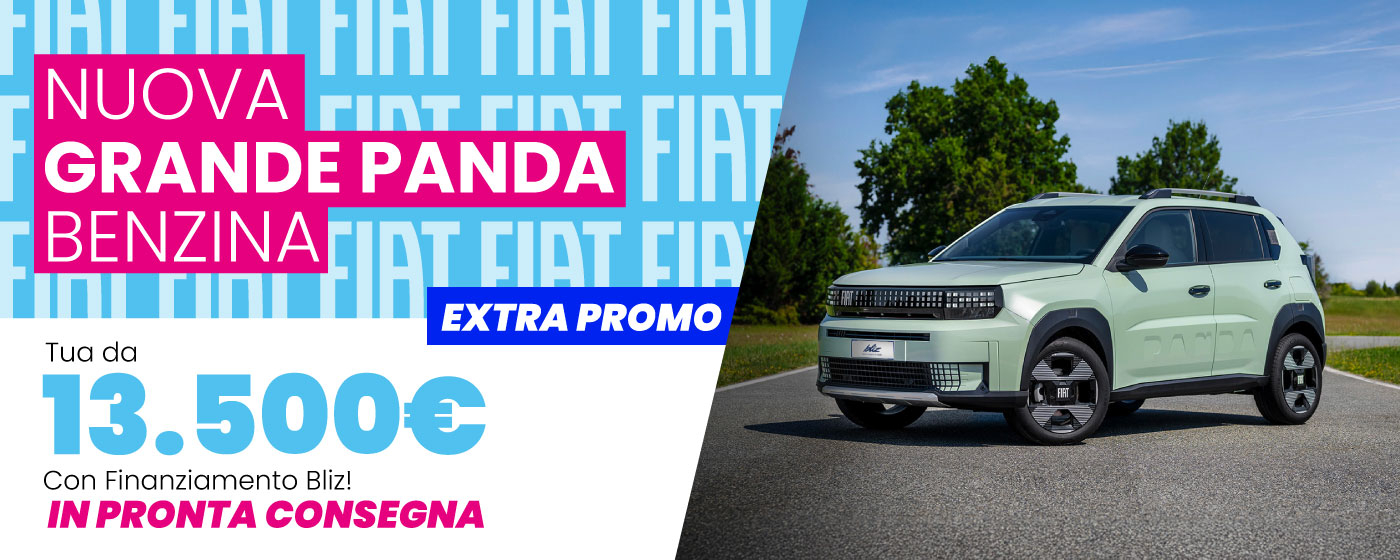FIAT NUOVA GRANDE PANDA | PROMO DEL MESE