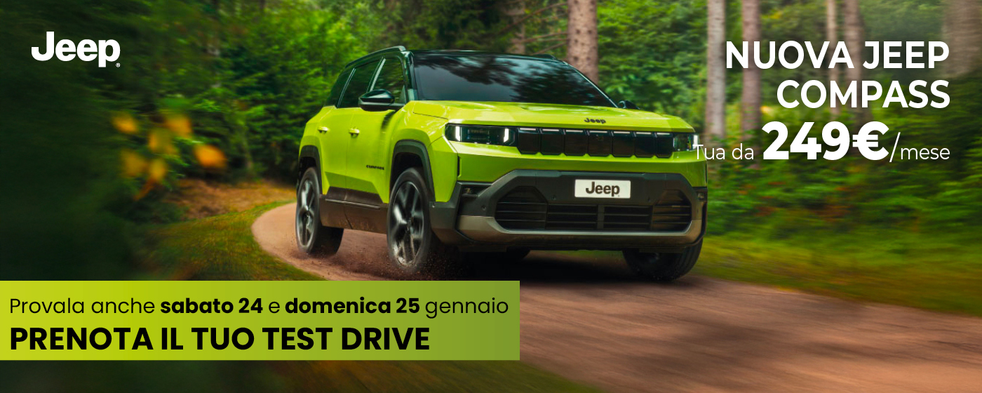 NUOVA JEEP COMPASS | PROMO DEL MESE