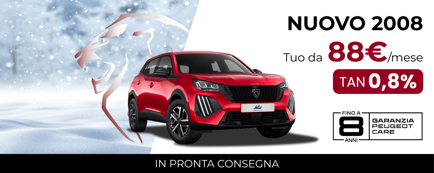 NUOVO PEUGEOT 2008 | PROMO DEL MESE