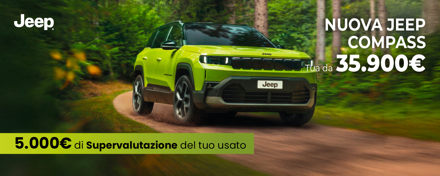 NUOVA JEEP COMPASS | PROMO DEL MESE