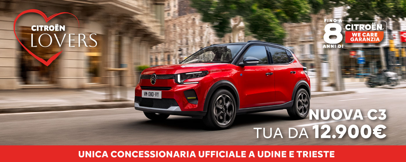 NUOVA CITROËN C3 | PROMO CITROËN LOVERS