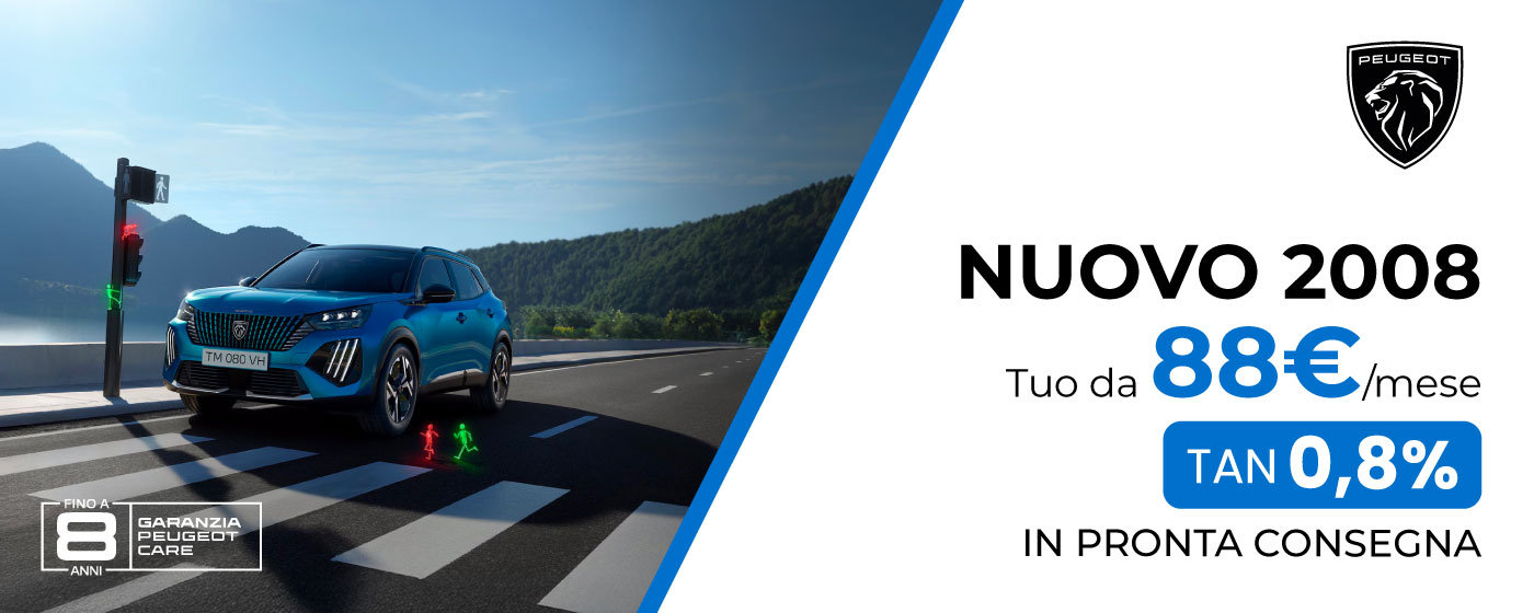 NUOVO PEUGEOT 2008 | PROMO DEL MESE