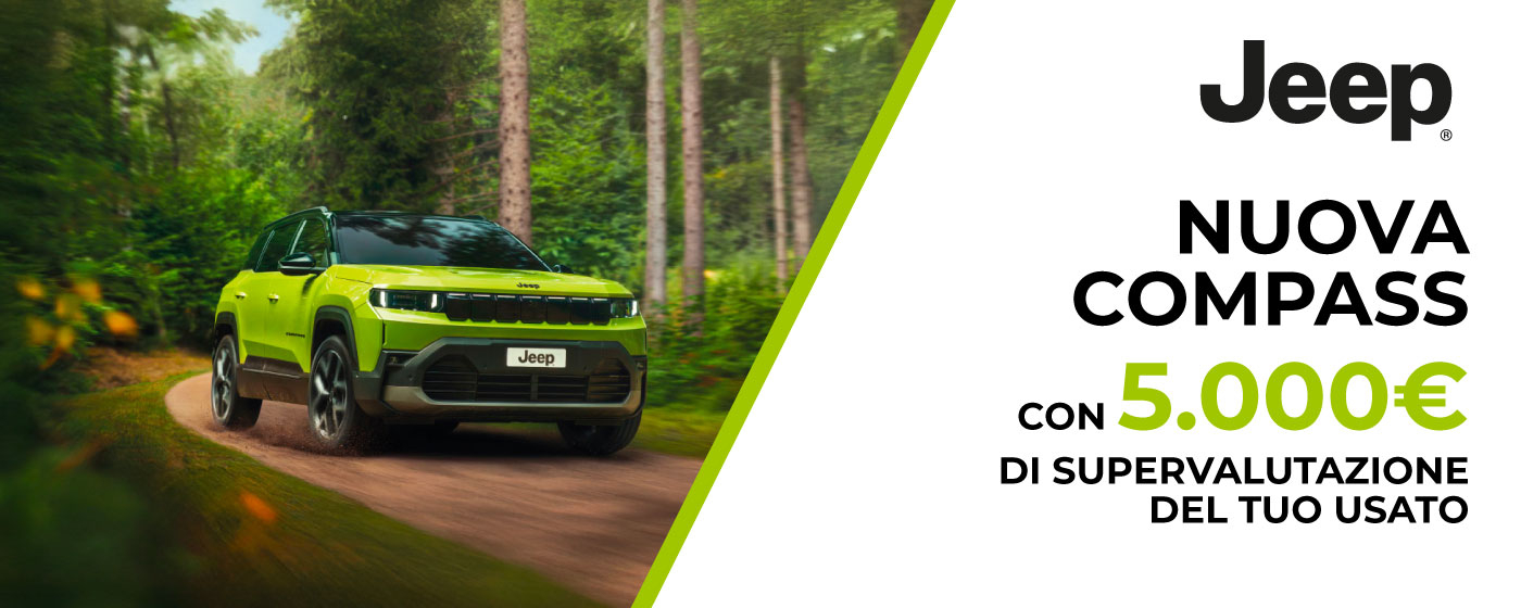 NUOVA JEEP COMPASS | PROMO DEL MESE