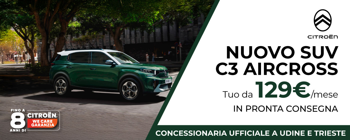 NUOVO SUV C3 AIRCROSS | PROMO DEL MESE
