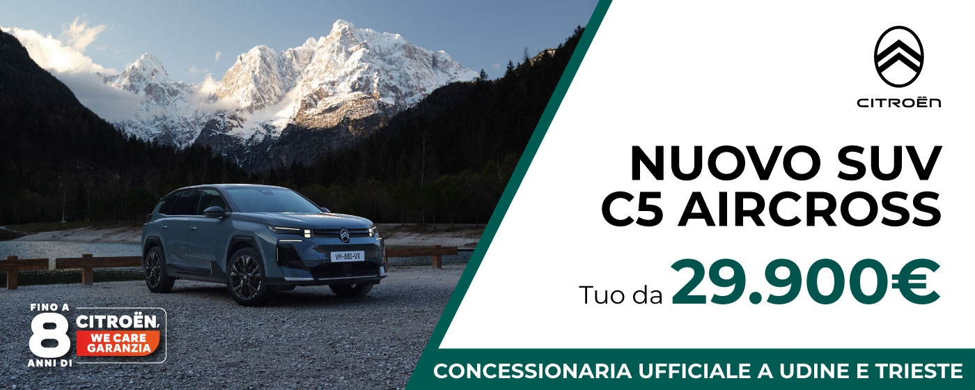NUOVO SUV C5 AIRCROSS | PROMO DEL MESE