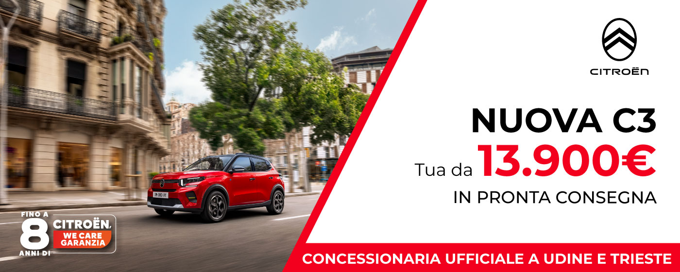 NUOVA CITROËN C3 | PROMO DEL MESE