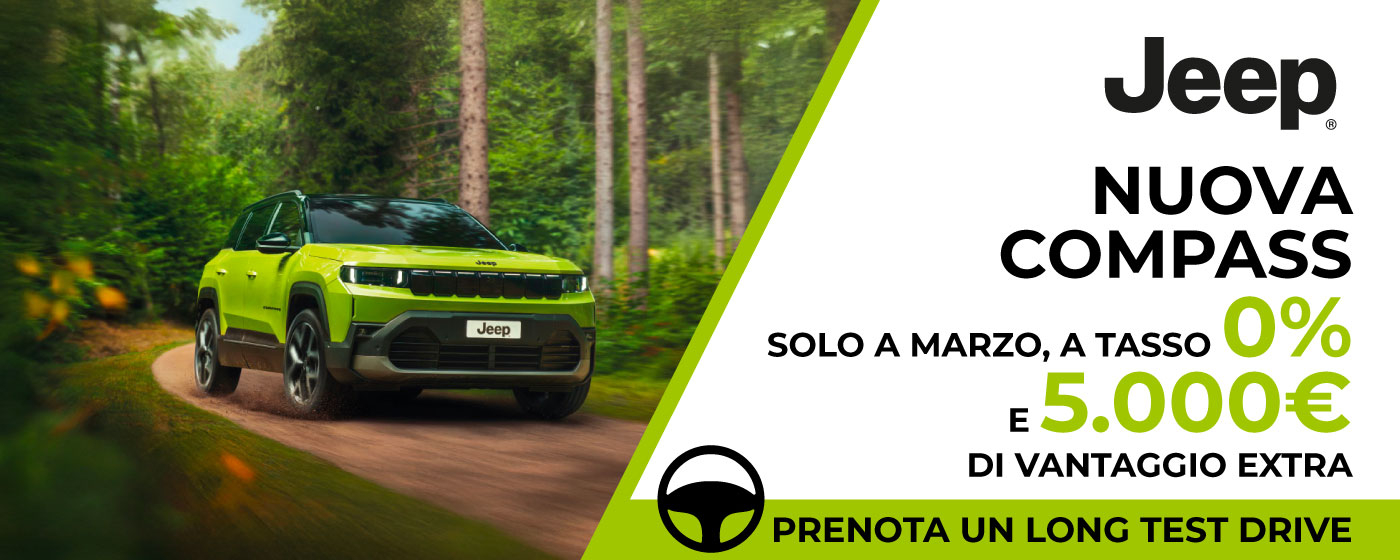 NUOVA JEEP COMPASS | PROMO DEL MESE