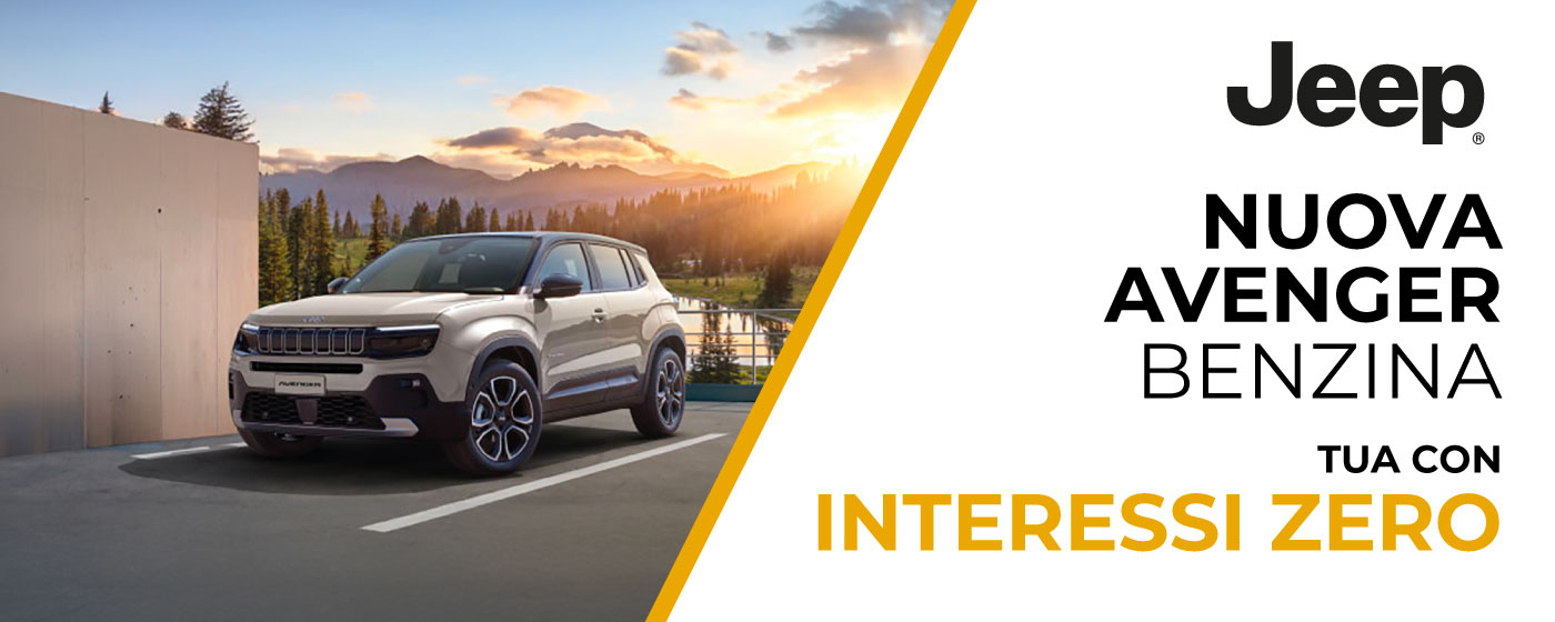 NUOVA JEEP AVENGER | PROMO DEL MESE