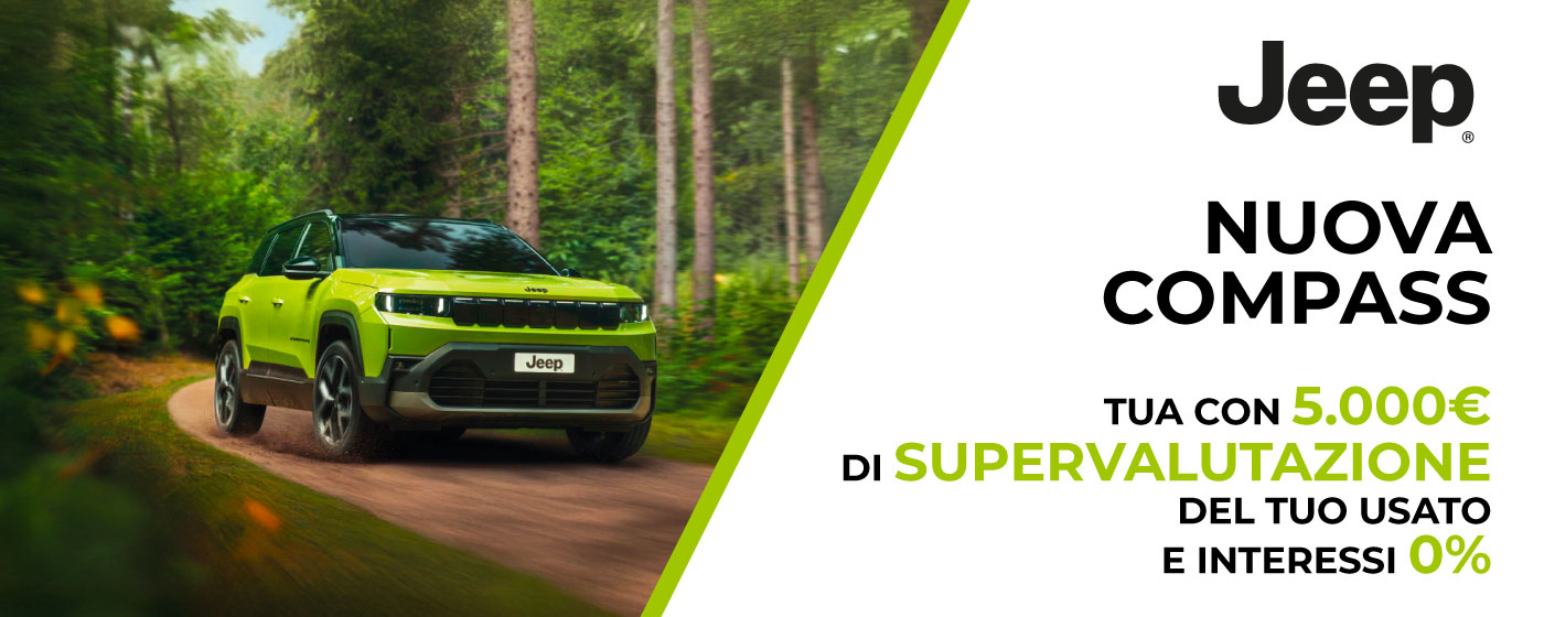 NUOVA JEEP COMPASS | PROMO DEL MESE