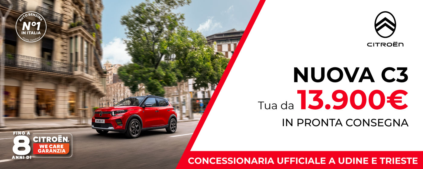 NUOVA CITROËN C3 | PROMO DEL MESE
