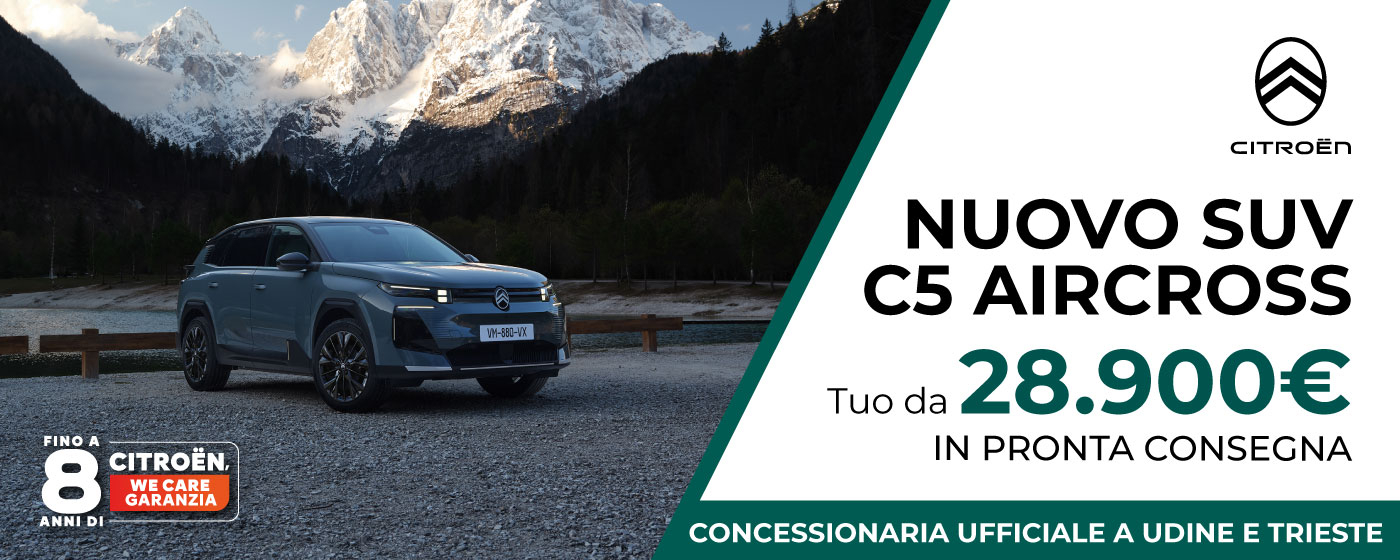 NUOVO SUV C5 AIRCROSS | PROMO DEL MESE