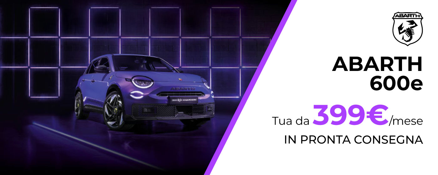NUOVA ABARTH 600E | PROMO DEL MESE