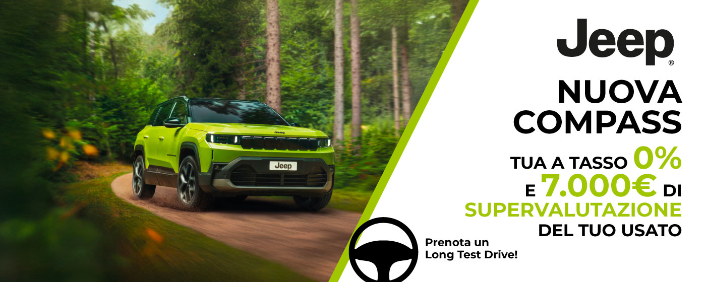 NUOVA JEEP COMPASS | PROMO DEL MESE