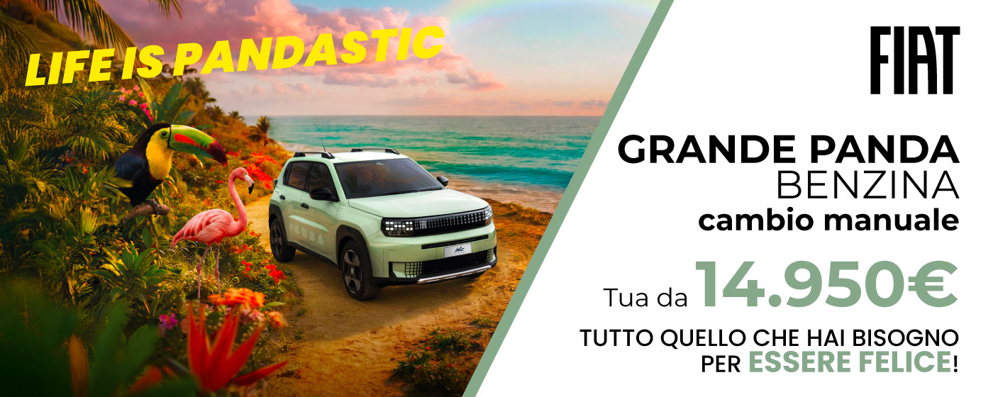 FIAT NUOVA GRANDE PANDA | PROMO DEL MESE