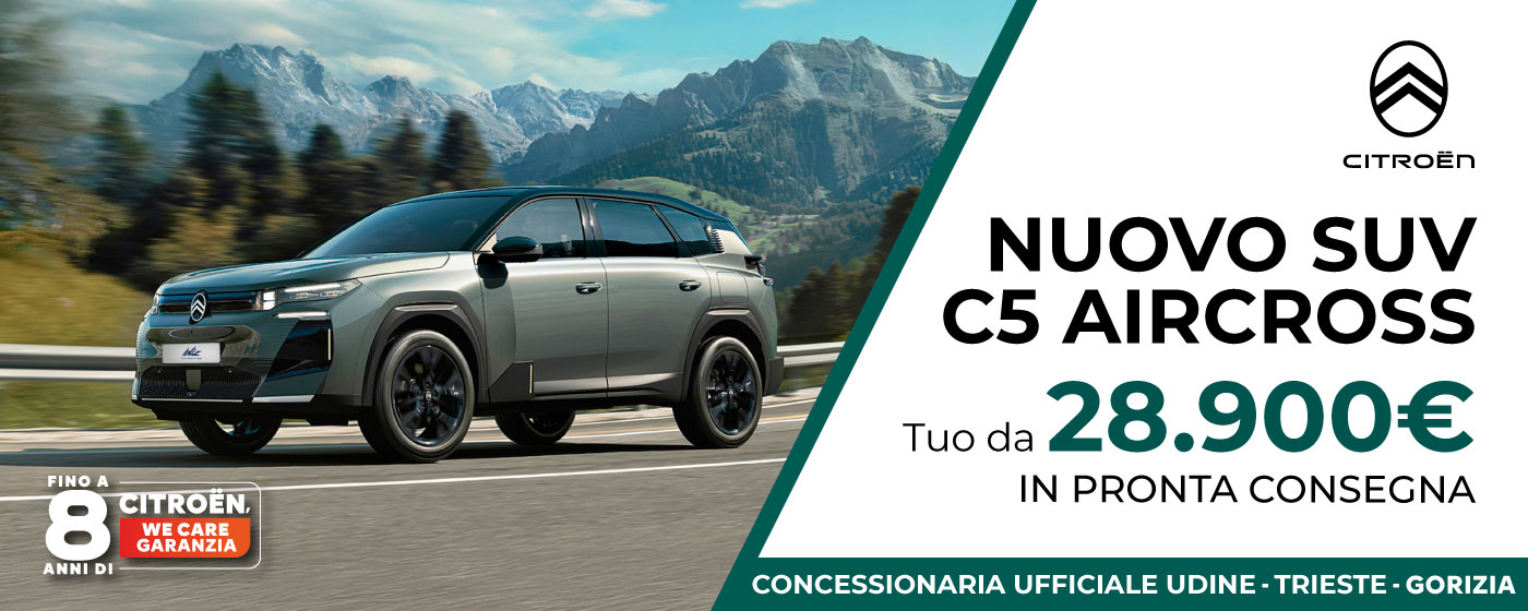 NUOVO SUV C5 AIRCROSS | PROMO DEL MESE