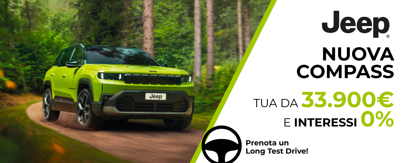 NUOVA JEEP COMPASS | PROMO DEL MESE