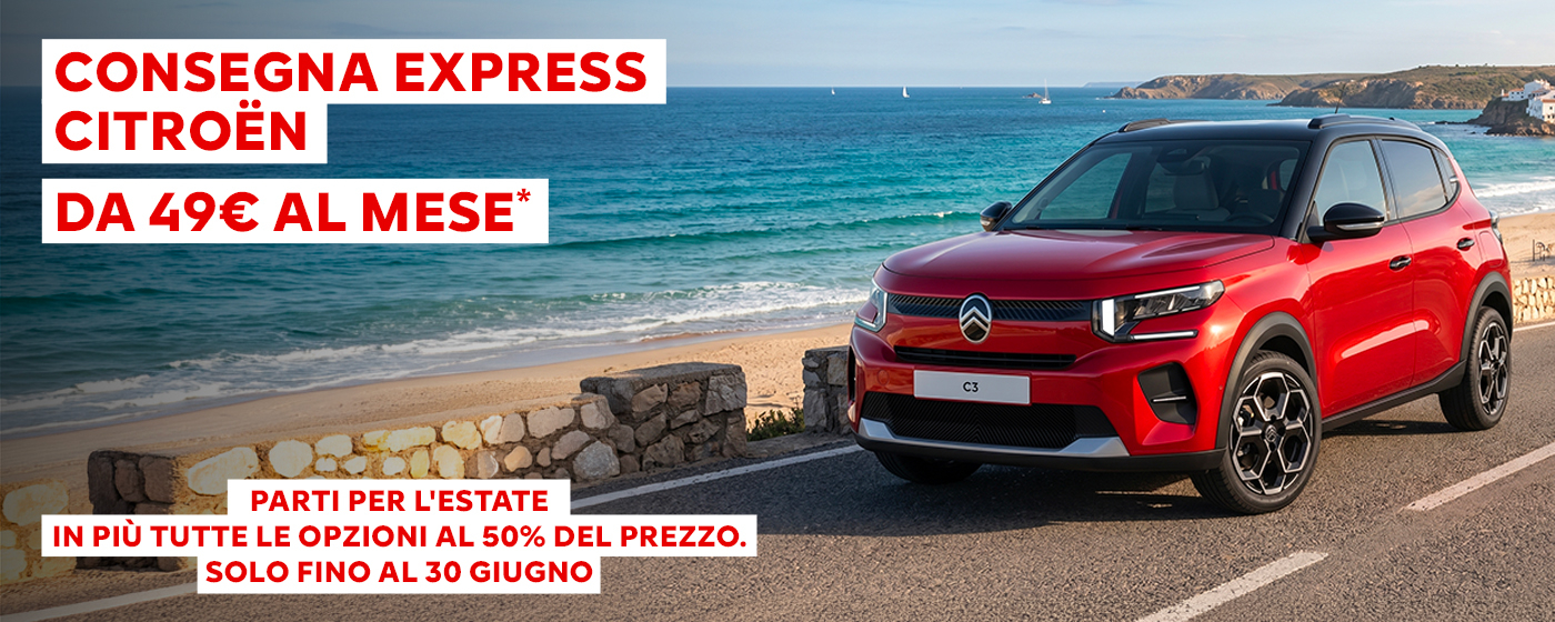 NUOVA CITROËN C3 | PROMO DEL MESE