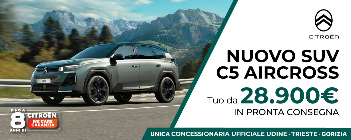 NUOVO SUV C5 AIRCROSS | PROMO DEL MESE