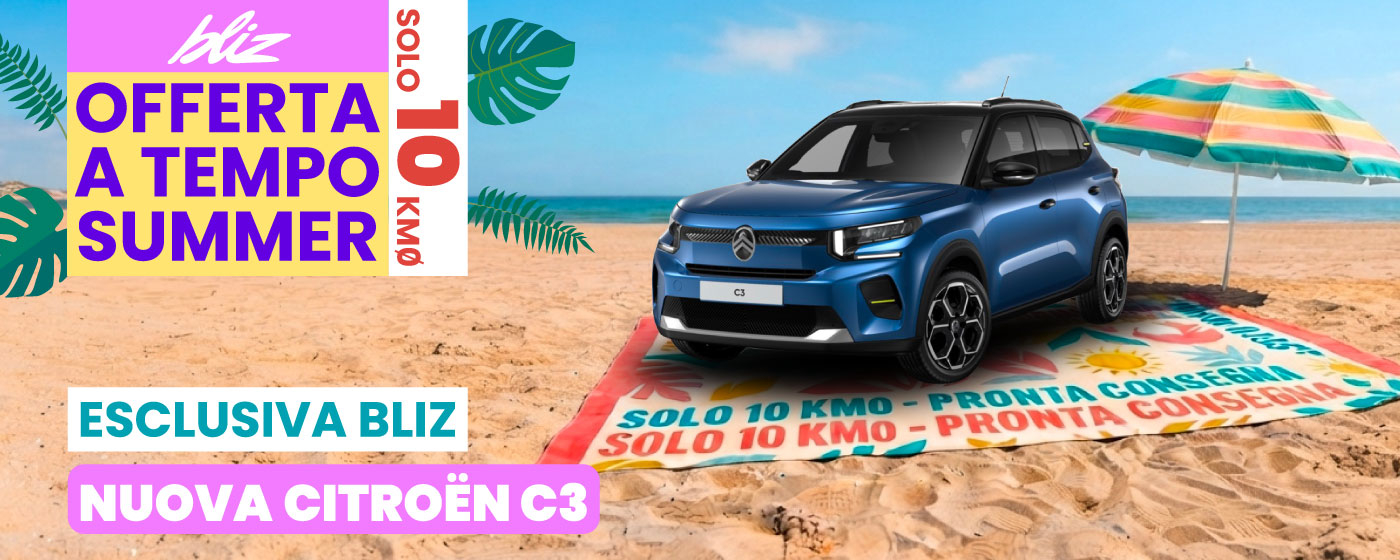 CITROËN C3 KM0 | SOLO 10 DISPONIBILI
