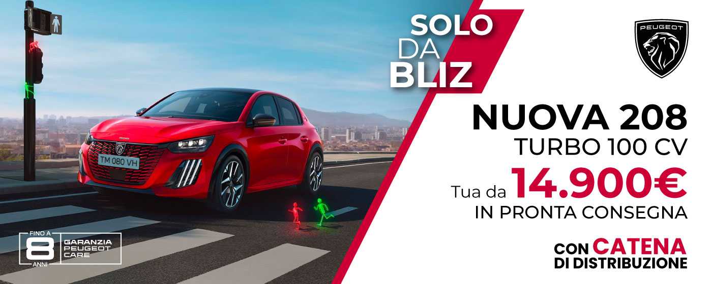 NUOVA PEUGEOT 208 | PROMO DEL MESE