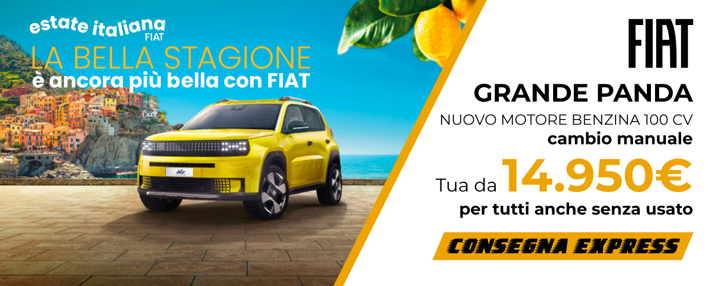 FIAT NUOVA GRANDE PANDA | PROMO DEL MESE