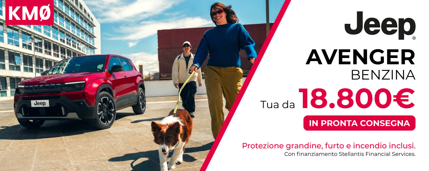 NUOVA JEEP AVENGER | PROMO DEL MESE