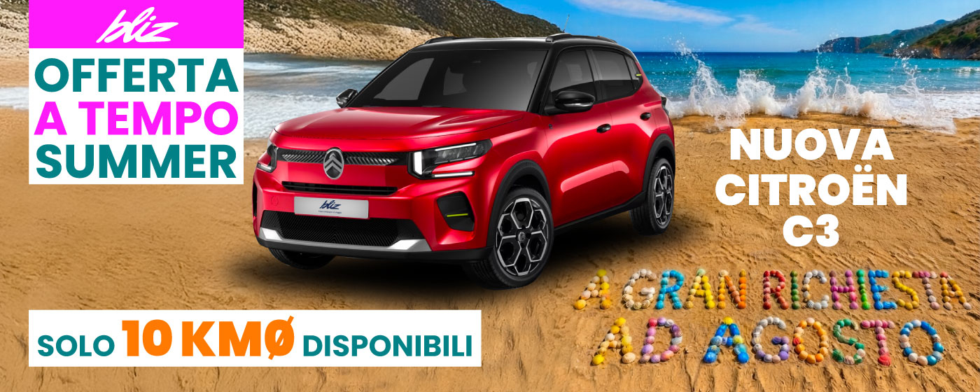 CITROËN C3 KM0 | SOLO 10 DISPONIBILI