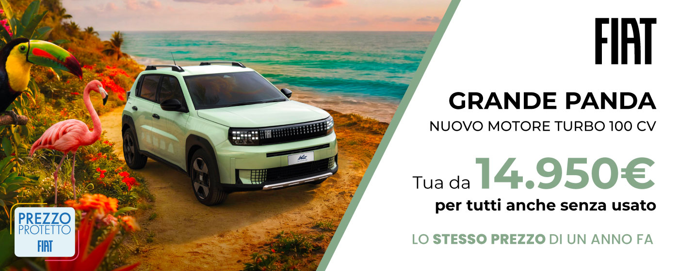 FIAT NUOVA GRANDE PANDA | PROMO DEL MESE