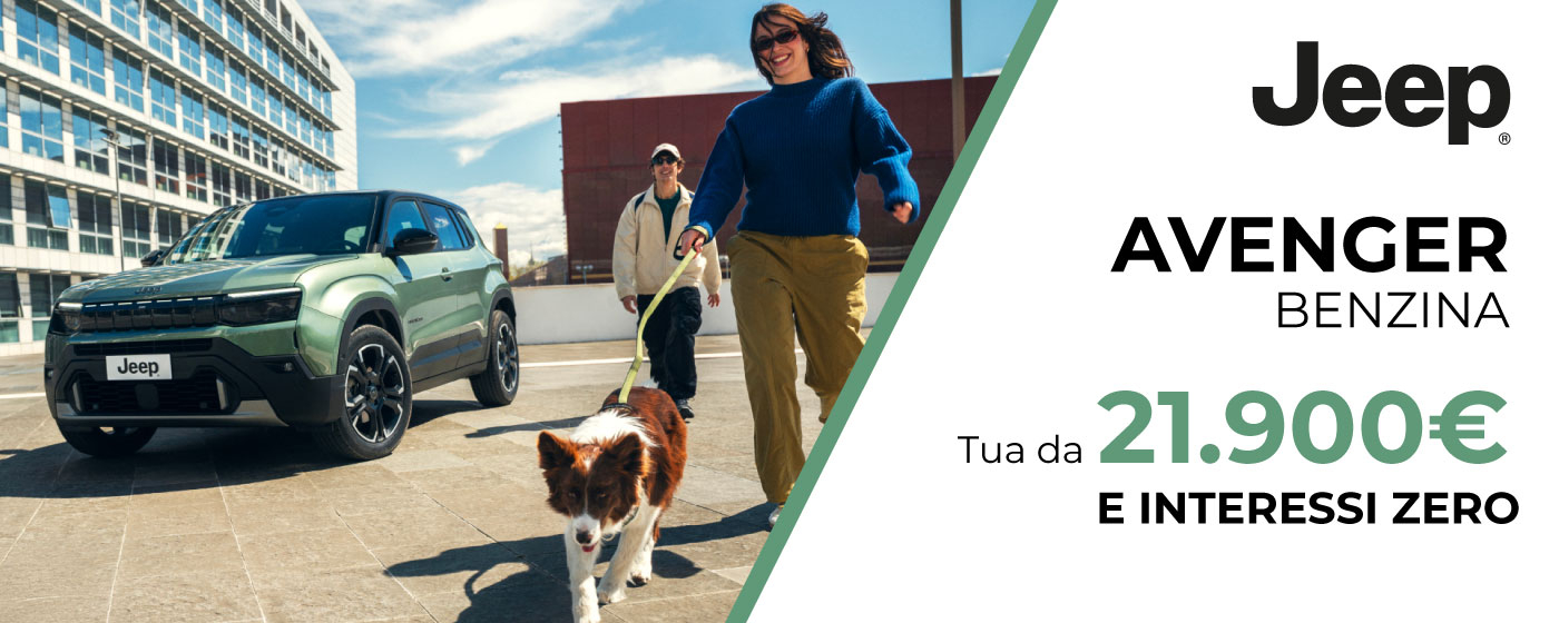 NUOVA JEEP AVENGER | PROMO DEL MESE